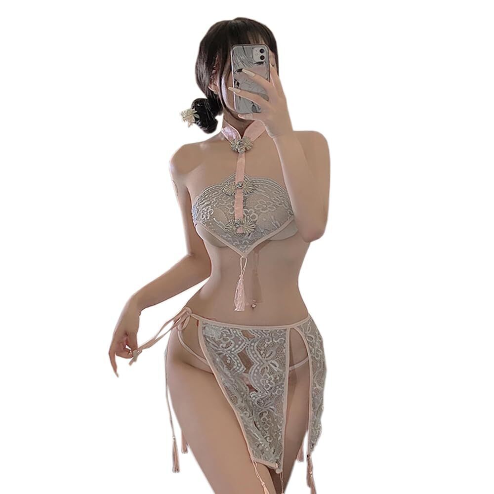 7223 Sexy Cosplay Cheongsam Lingeries Anime Maid Dress Halloween Egyptian